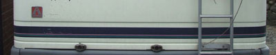 VW T4 Autohomes Explorer Rear Stripe and Badge